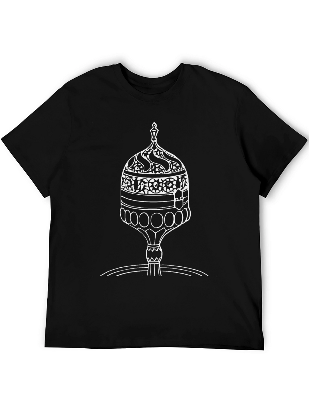Dome Graphic Tee - Black Cotton Blend
