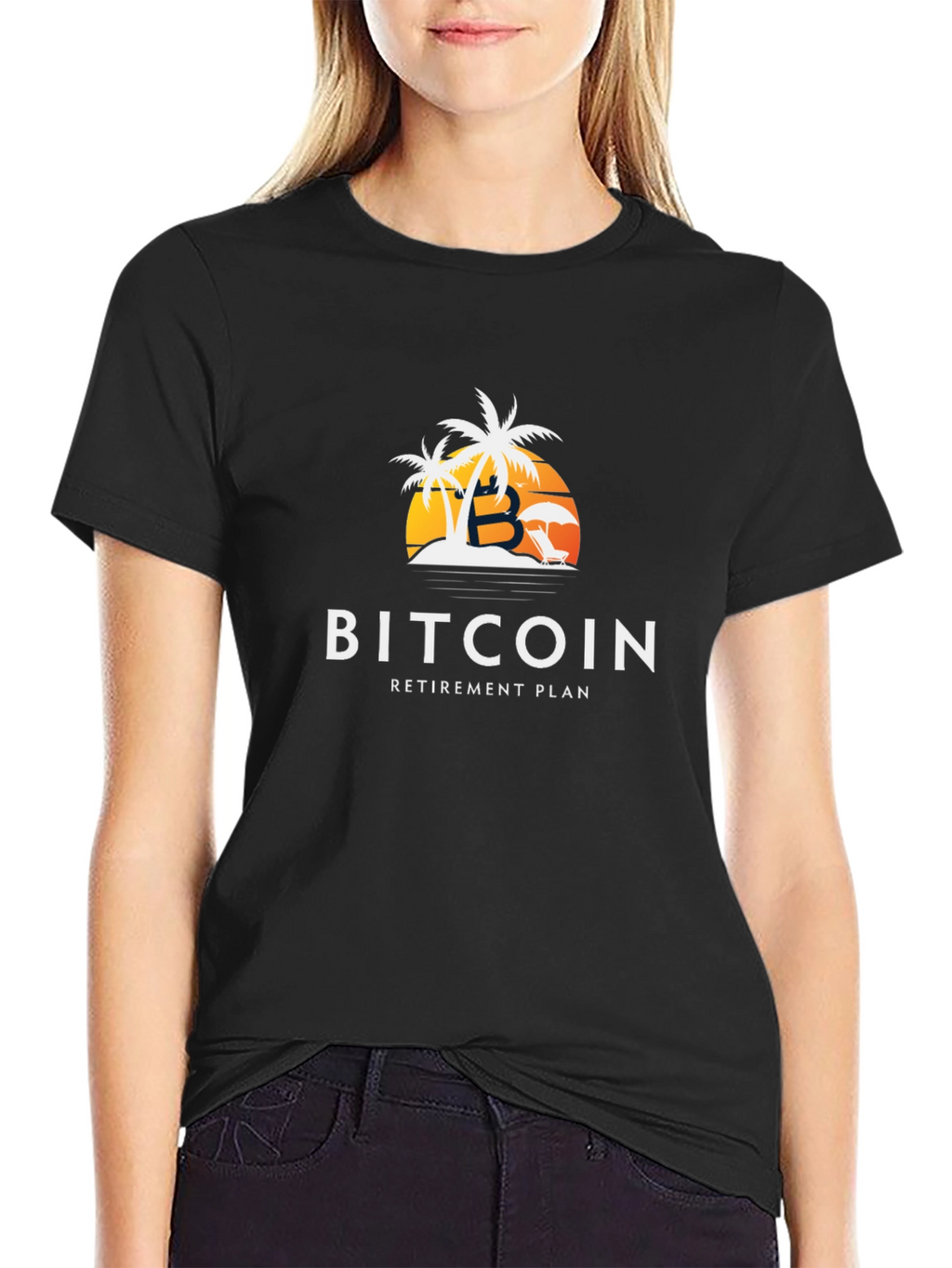 Bitcoin Retirement Plan T-Shirt - Crypto HODL Tee
