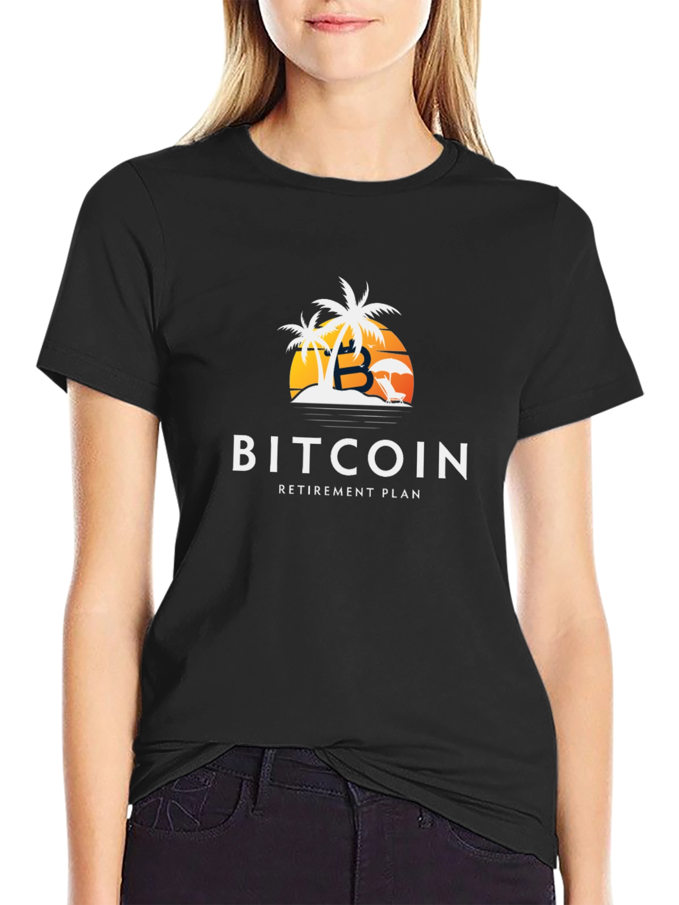 Bitcoin Retirement Plan T-Shirt - Crypto HODL Tee