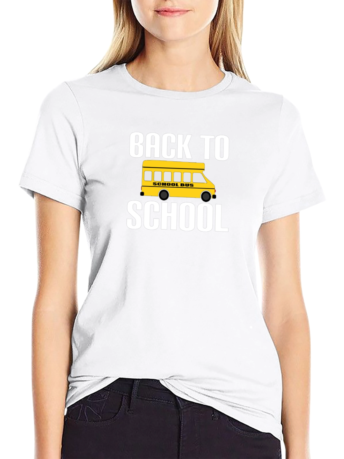 Back to School T-Shirt - School Bus Graphic Tee
