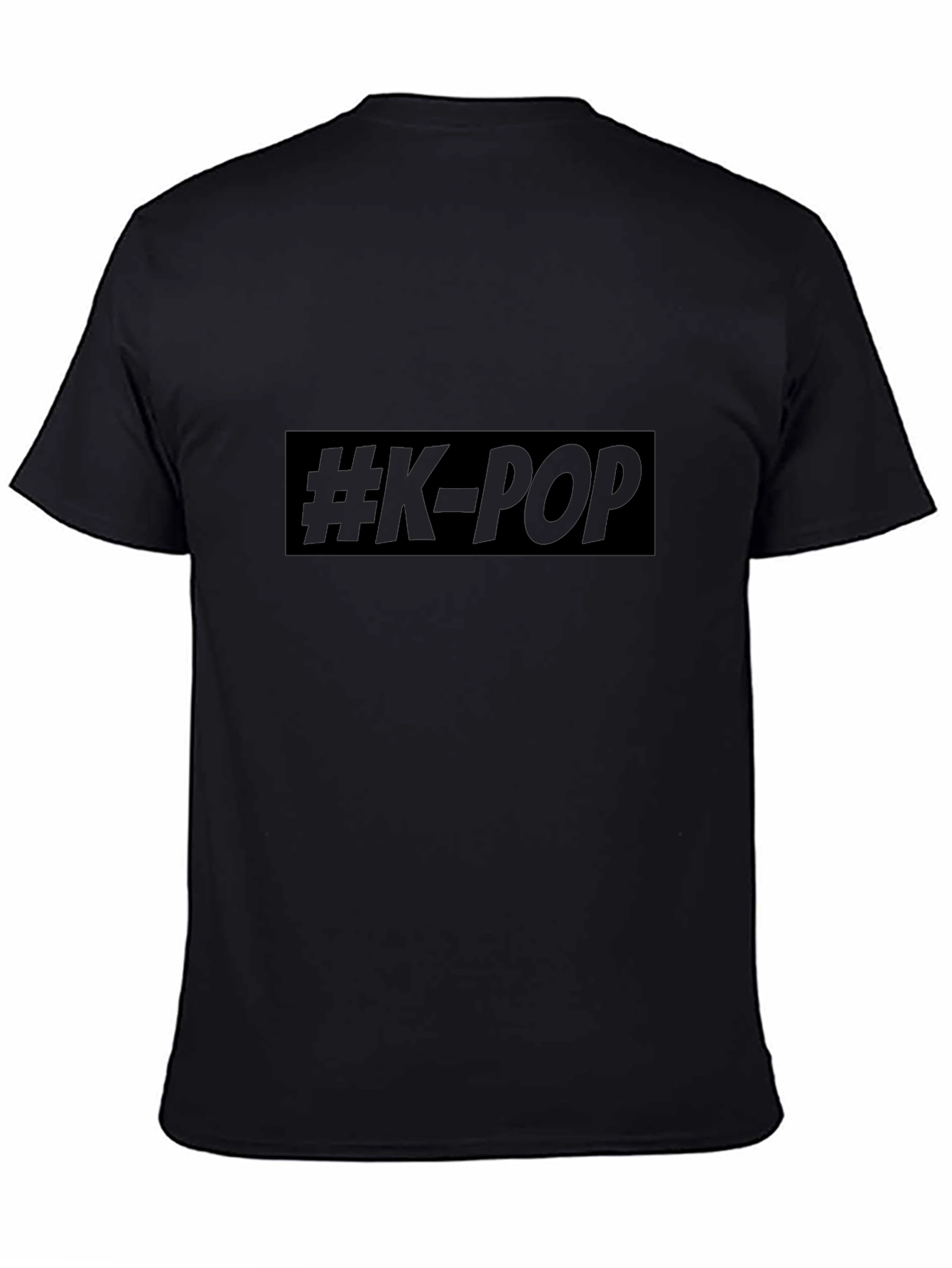 Stylish #K-POP Graphic T-Shirt