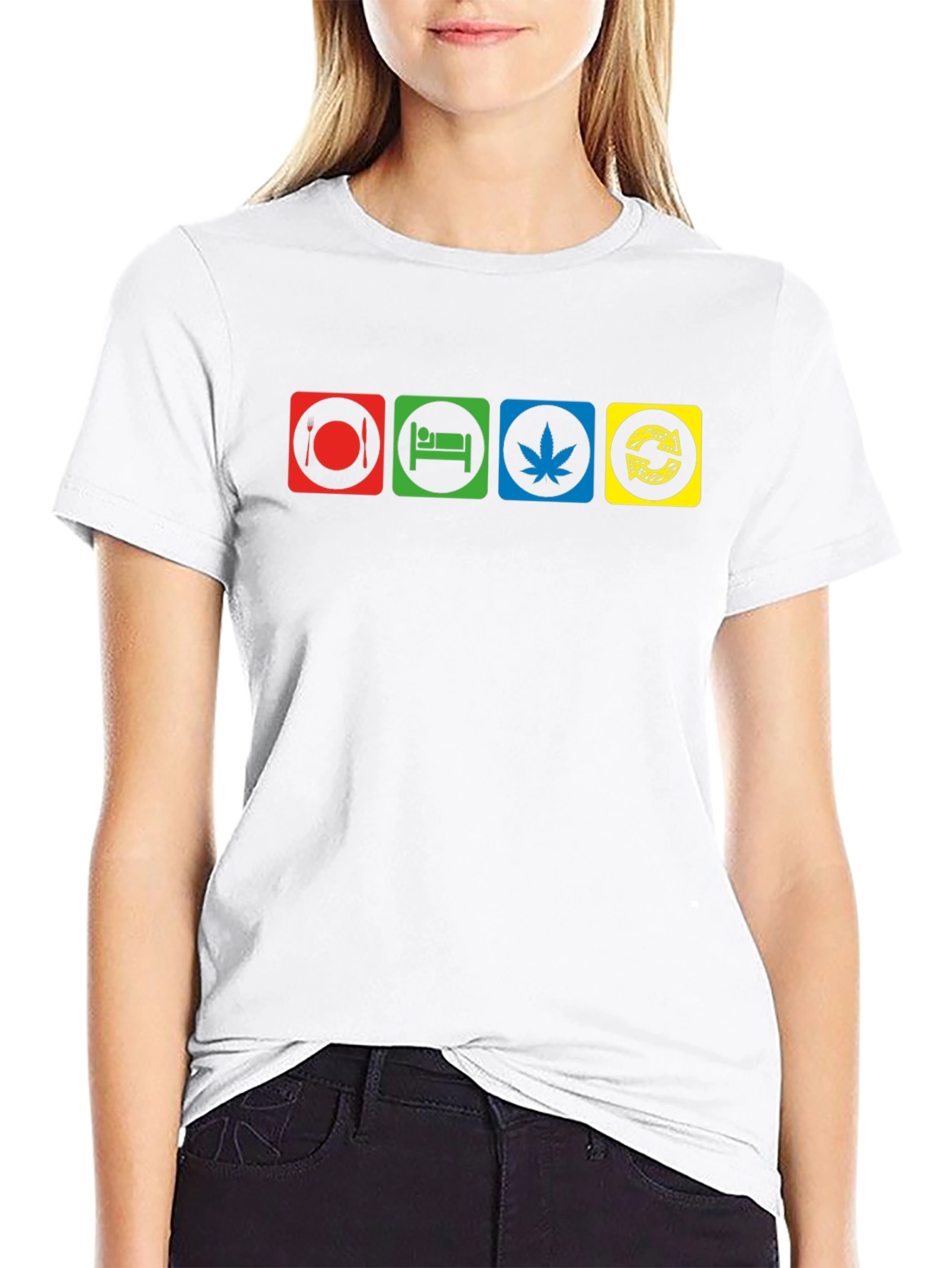 Eat Sleep Smoke Repeat T-Shirt