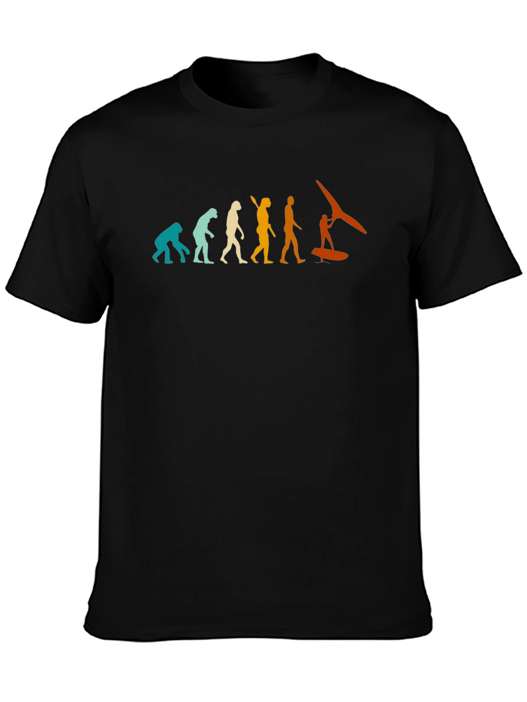 Windsurfing Evolution Graphic T-Shirt