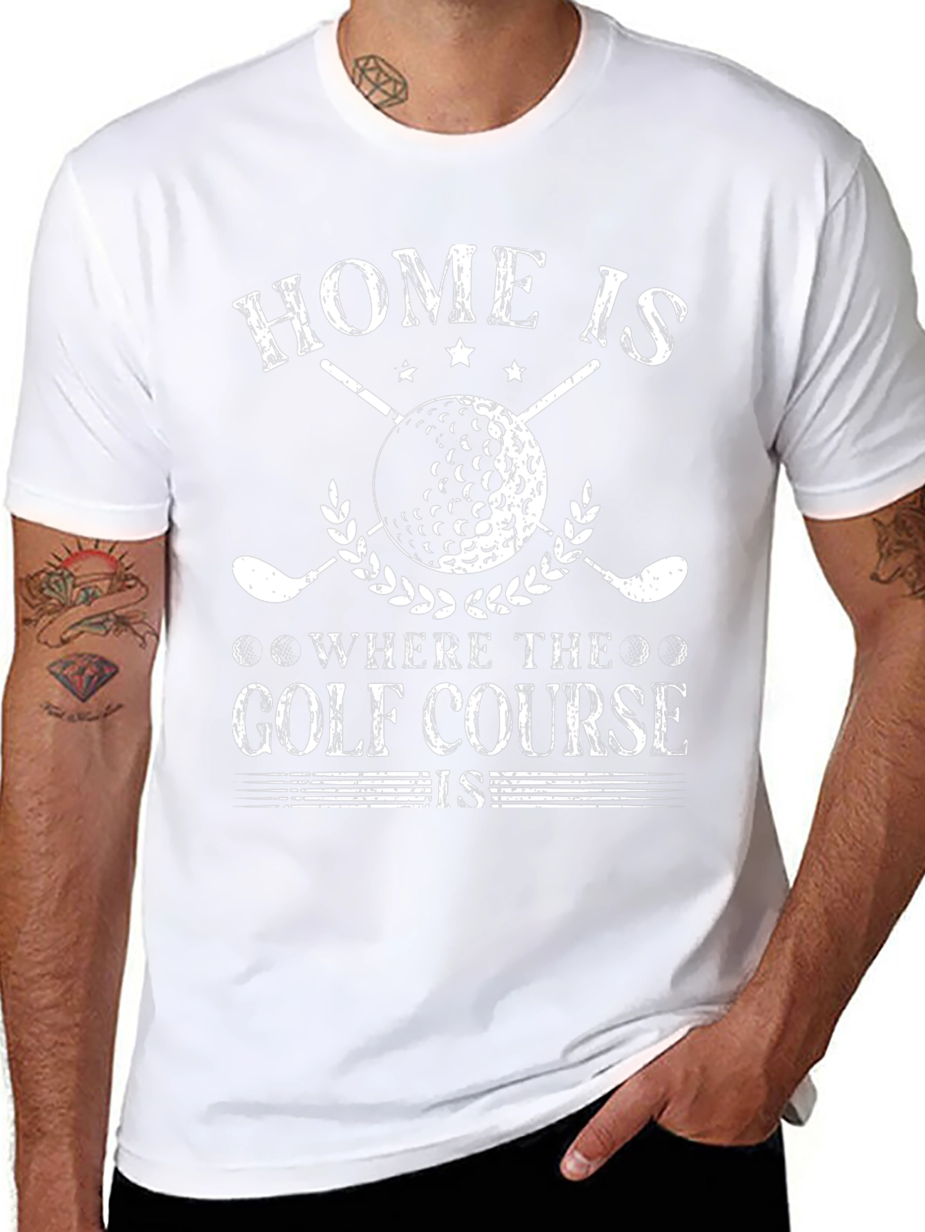 Golf Course Home T-Shirt
