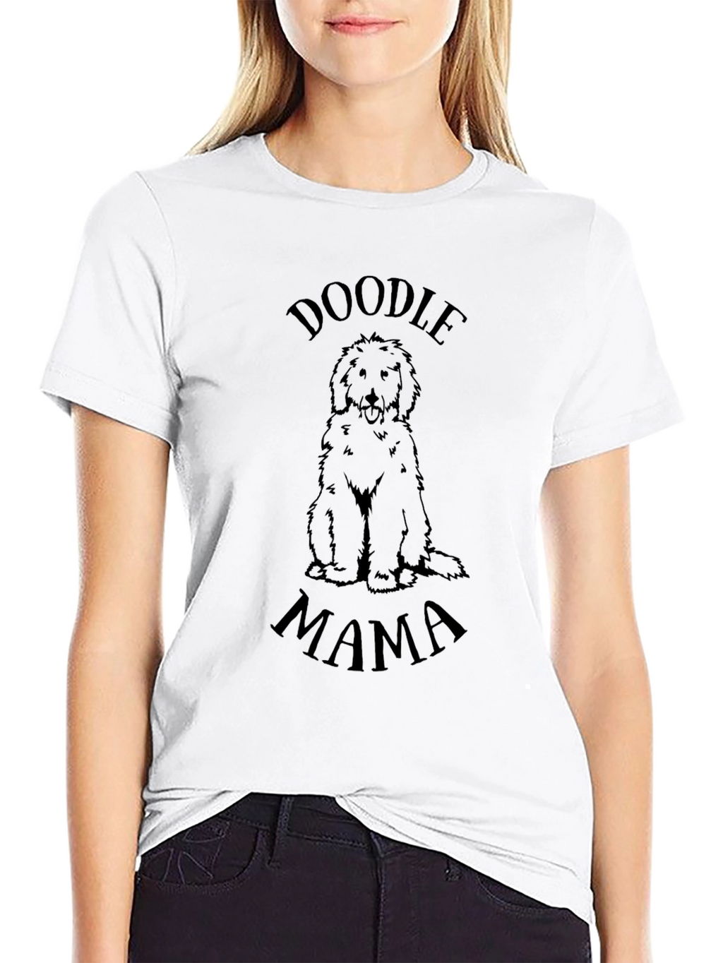 Doodle Mama T-Shirt - Cute Dog Lover Tee