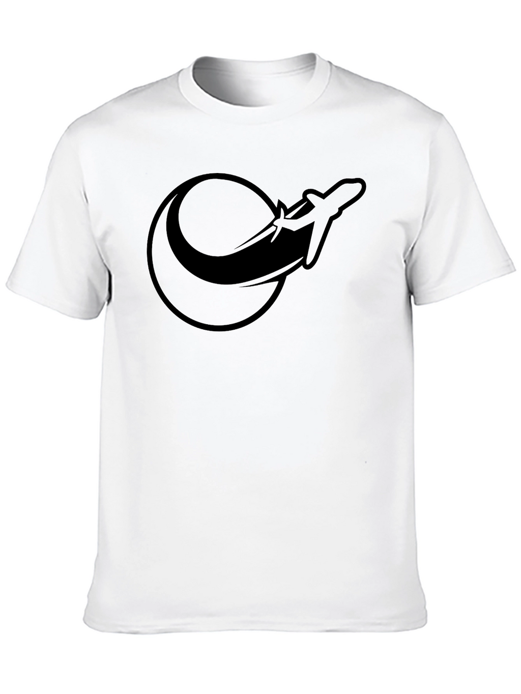 Jetsetter Black Graphic Tee