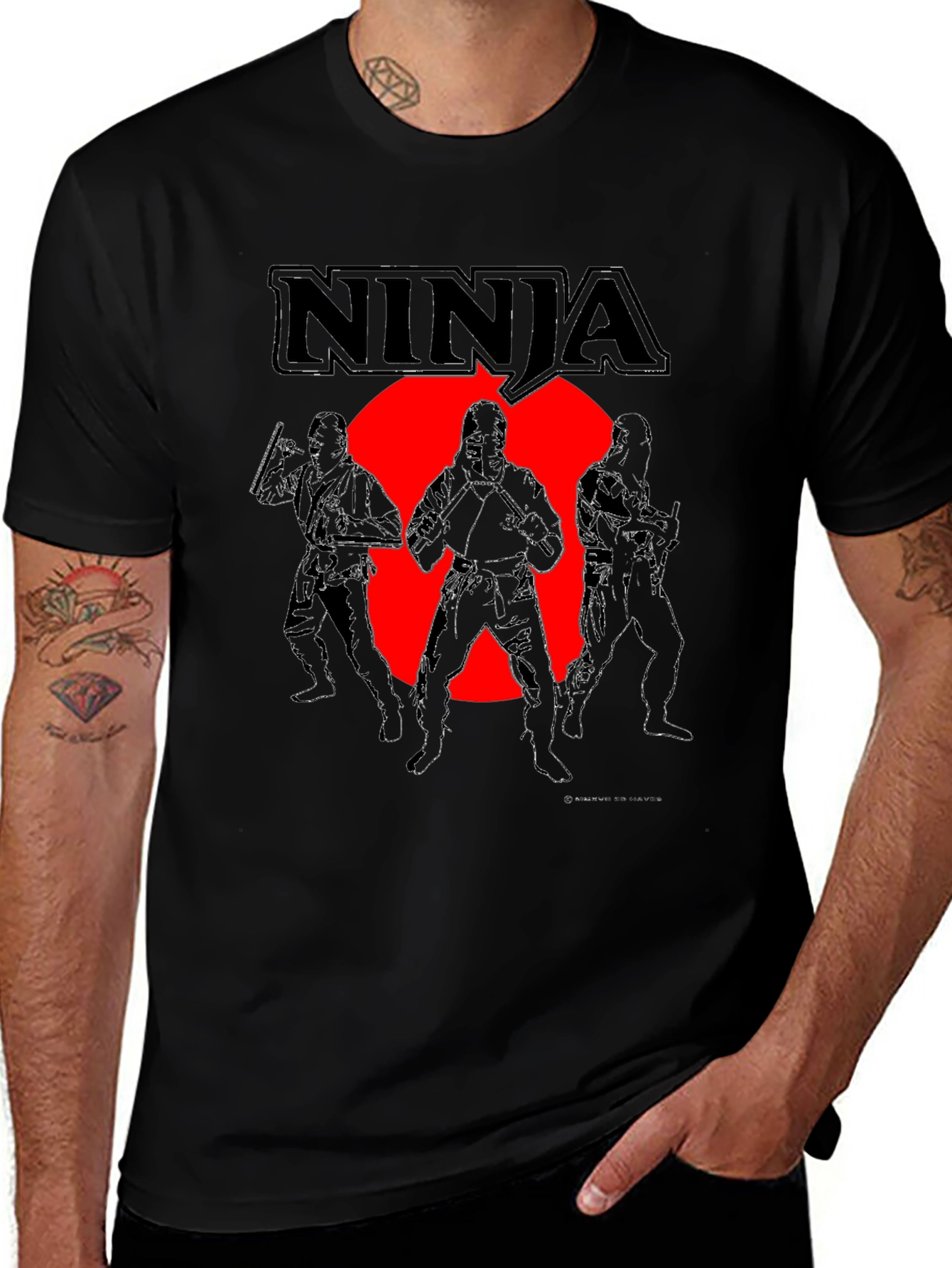 Ninja T-Shirt: Shadow Warriors Graphic Tee