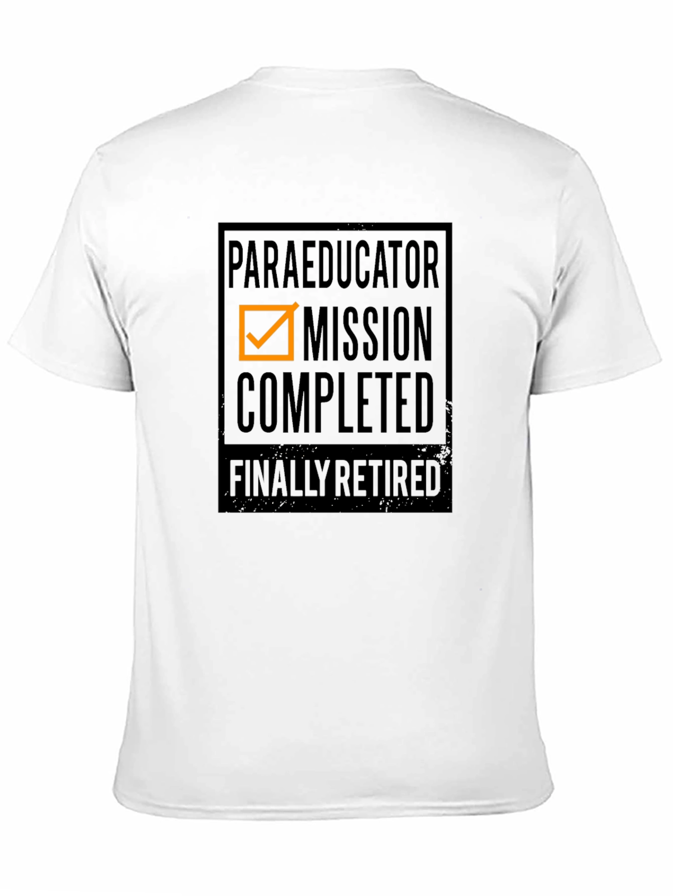 Paraeducator Mission Completed Retirement T-Shirt