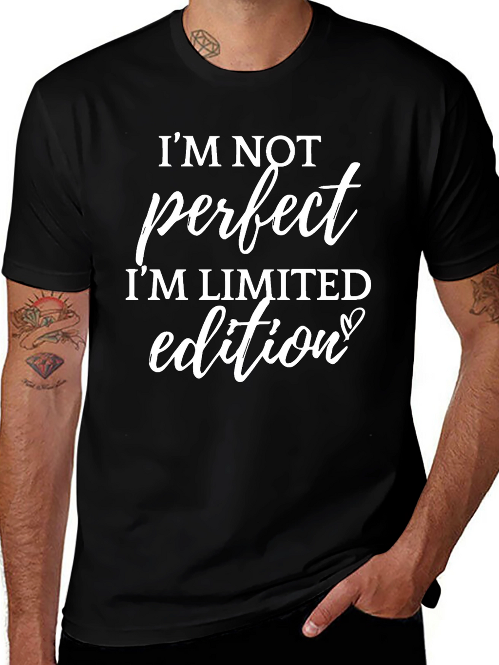 Im Not Perfect Limited Edition Mens T-Shirt