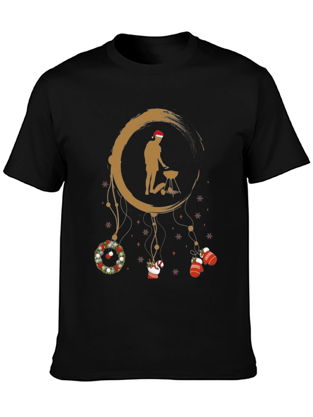 Holiday BBQ T-Shirt - Grill Master Dreamcatcher