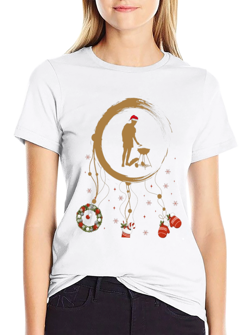 Holiday BBQ T-Shirt - Grill Master Dreamcatcher
