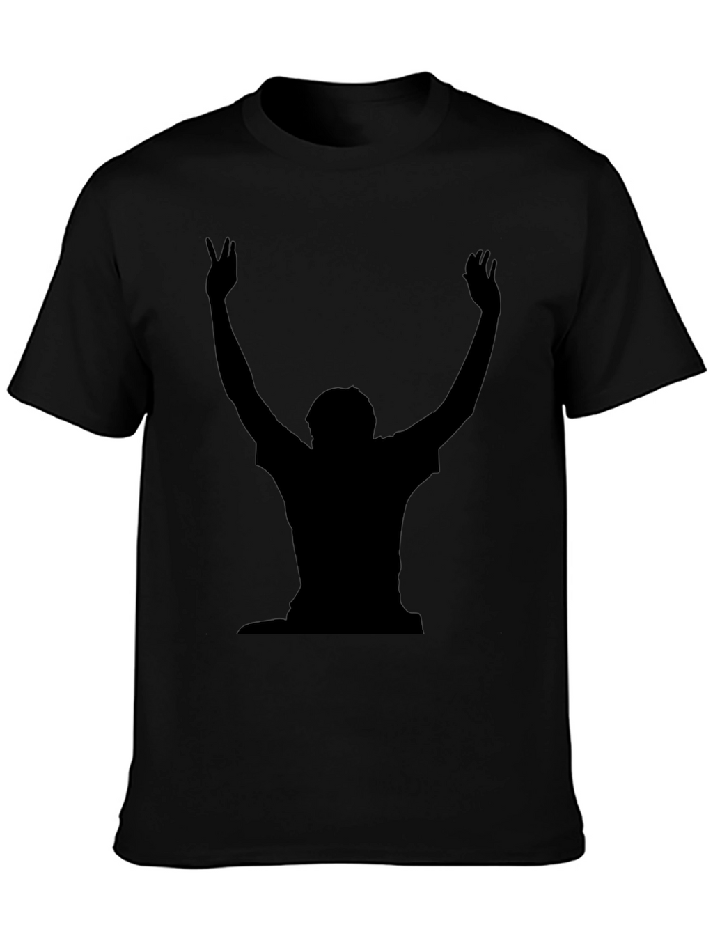 Silhouette Victory Pose T-Shirt