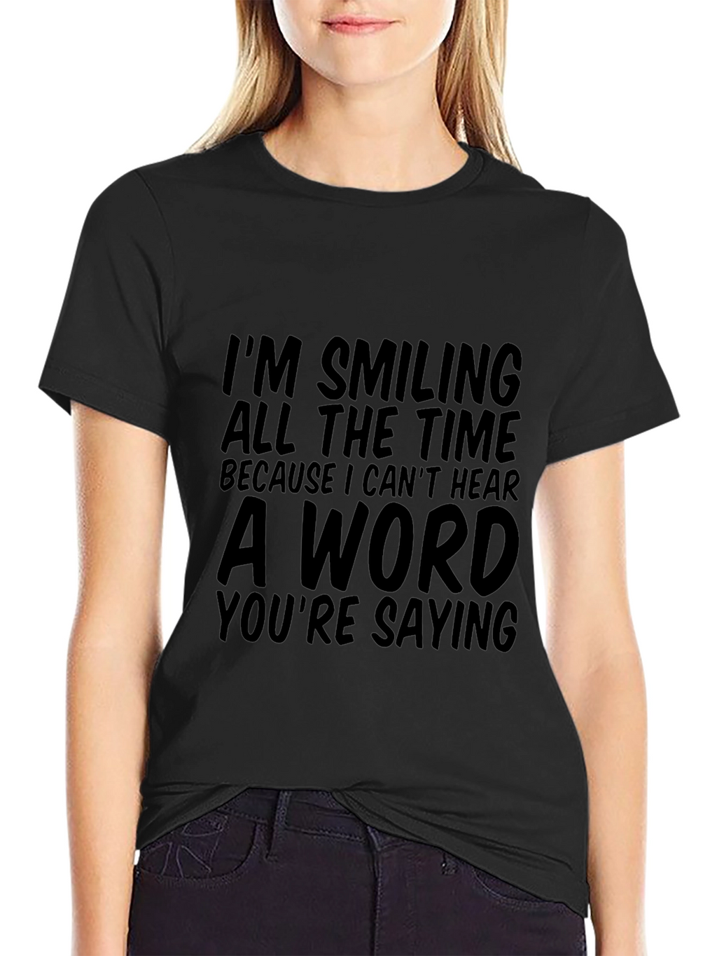 Smiling All The Time Graphic T-Shirt