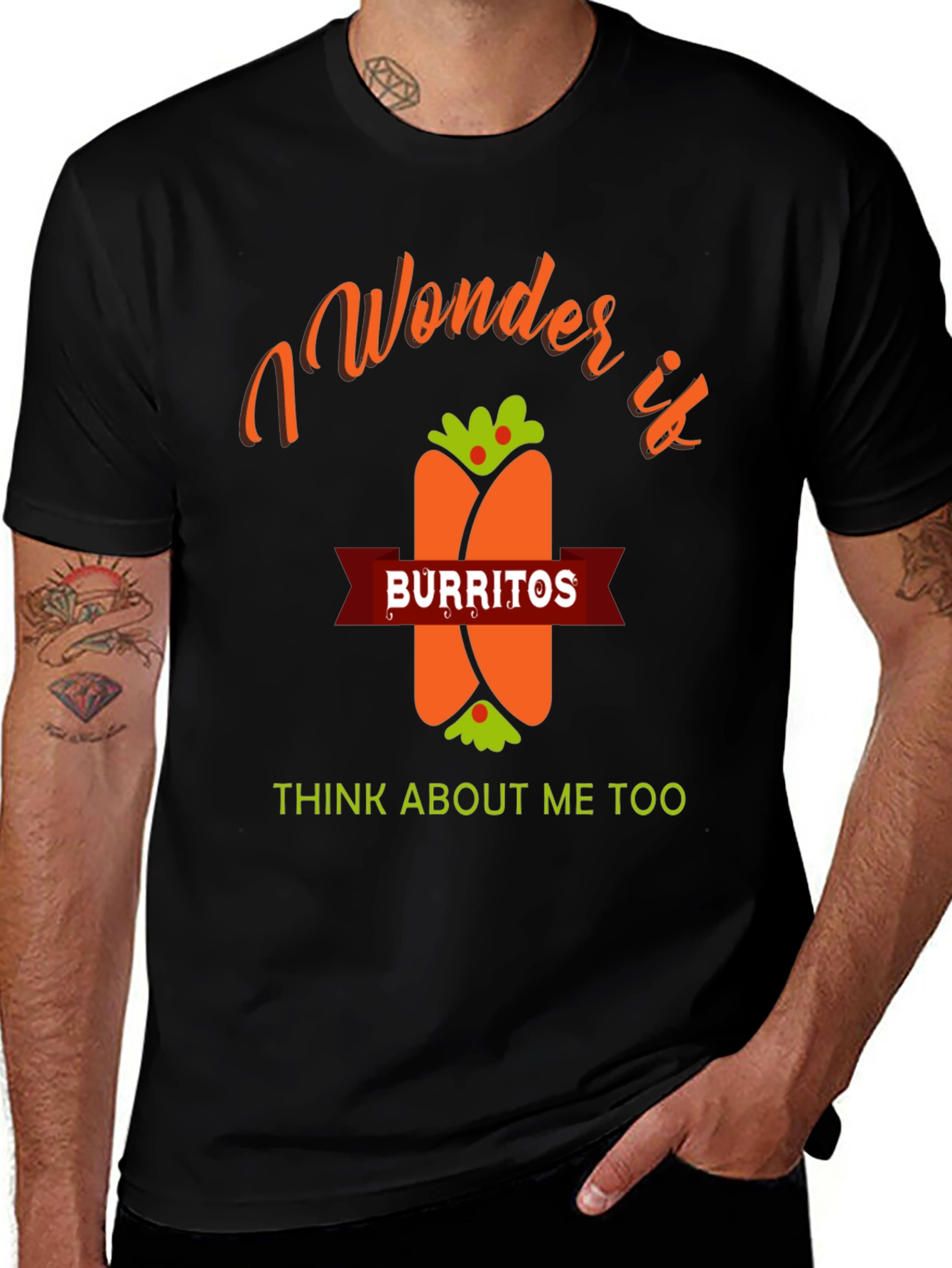 Burrito Lover Graphic T-Shirt