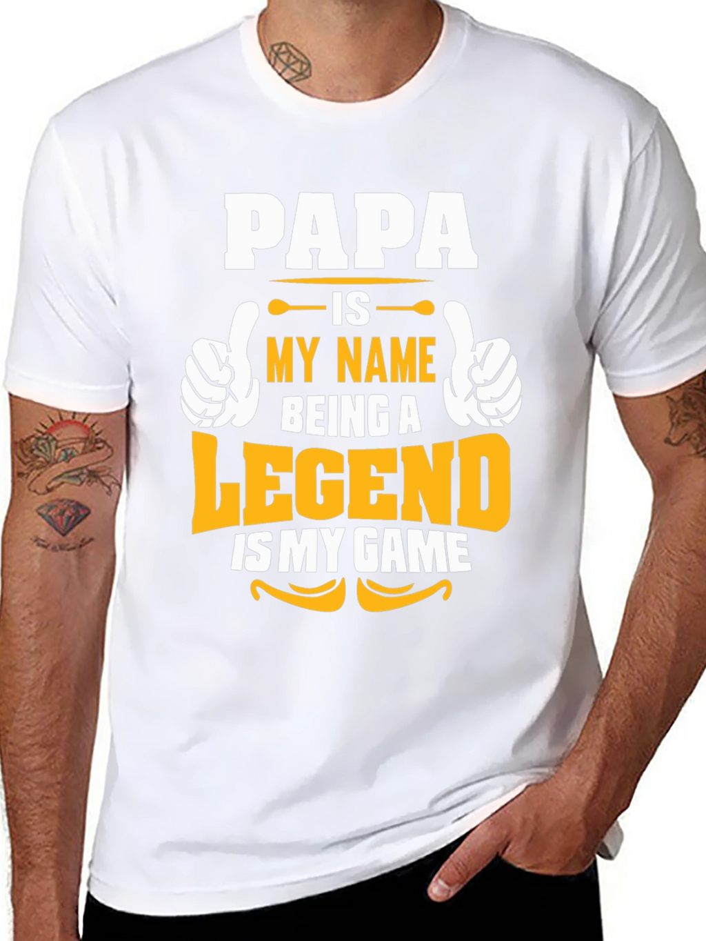 Papa Legend T-Shirt - Funny Fathers Day Gift