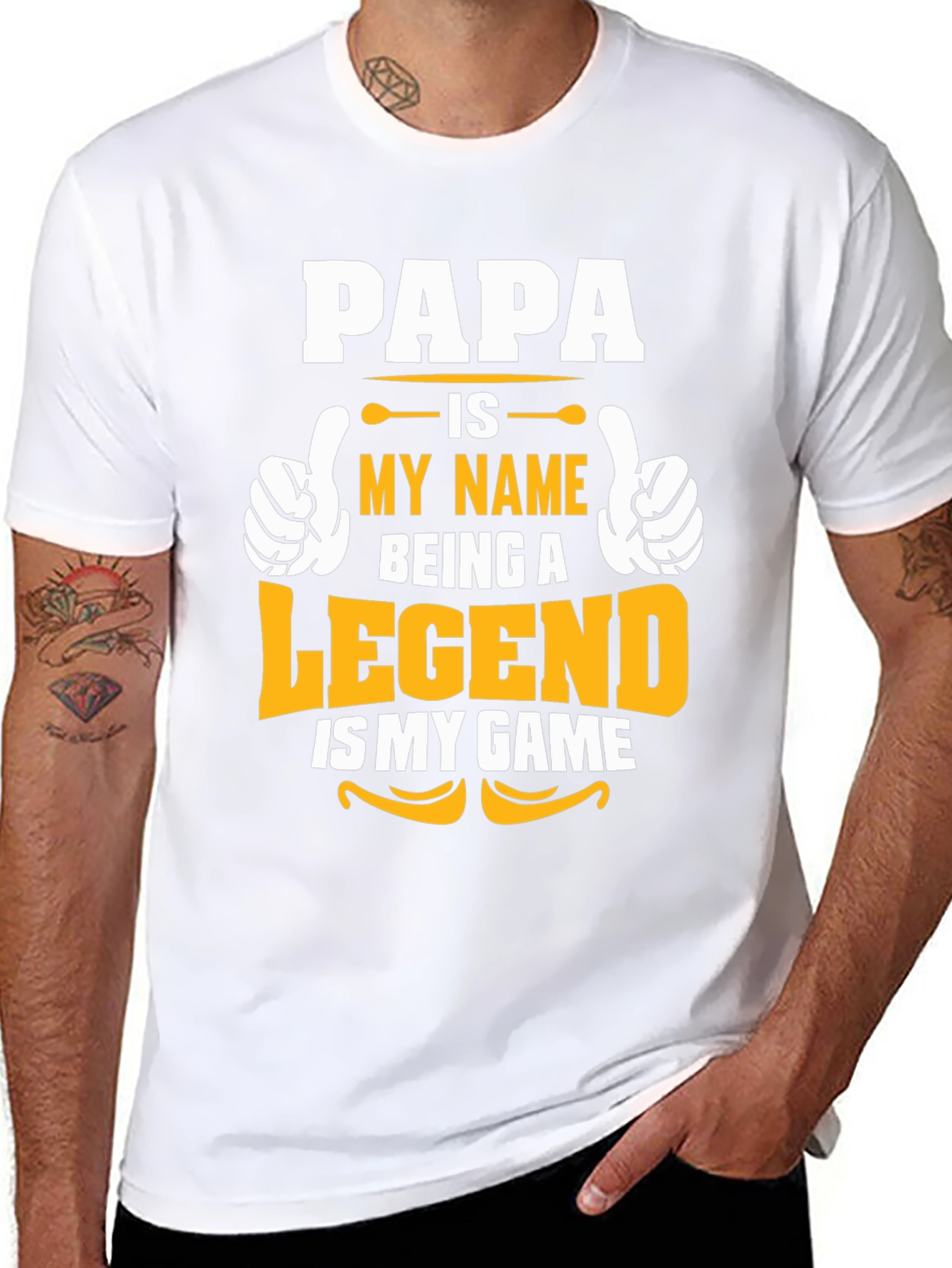 Papa Legend T-Shirt - Funny Fathers Day Gift