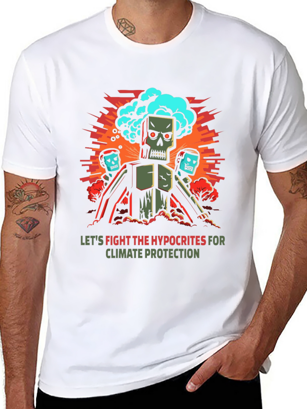 Climate Protection Tee - Fight Hypocrites