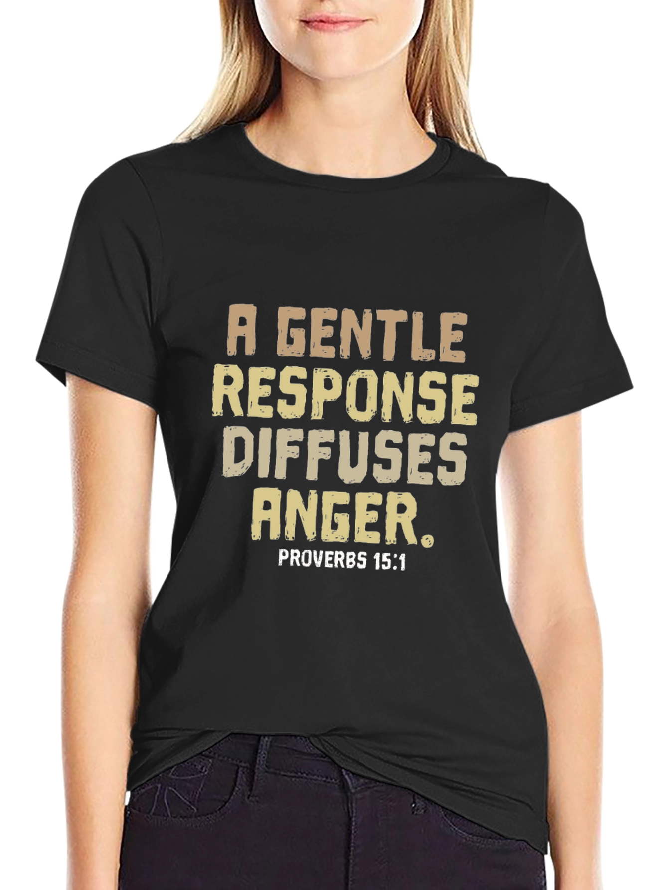 Gentle Response T-Shirt - Proverbs 15:1