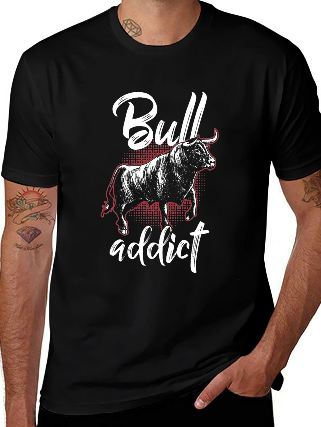 Bull Addict Graphic Tee