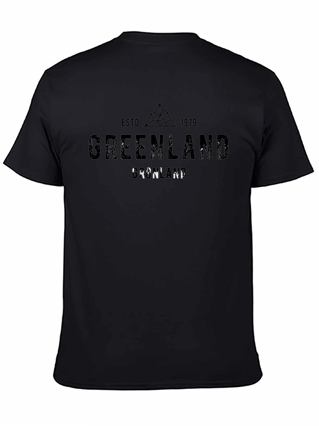 Greenland ESTD 1979 Black Graphic Tee