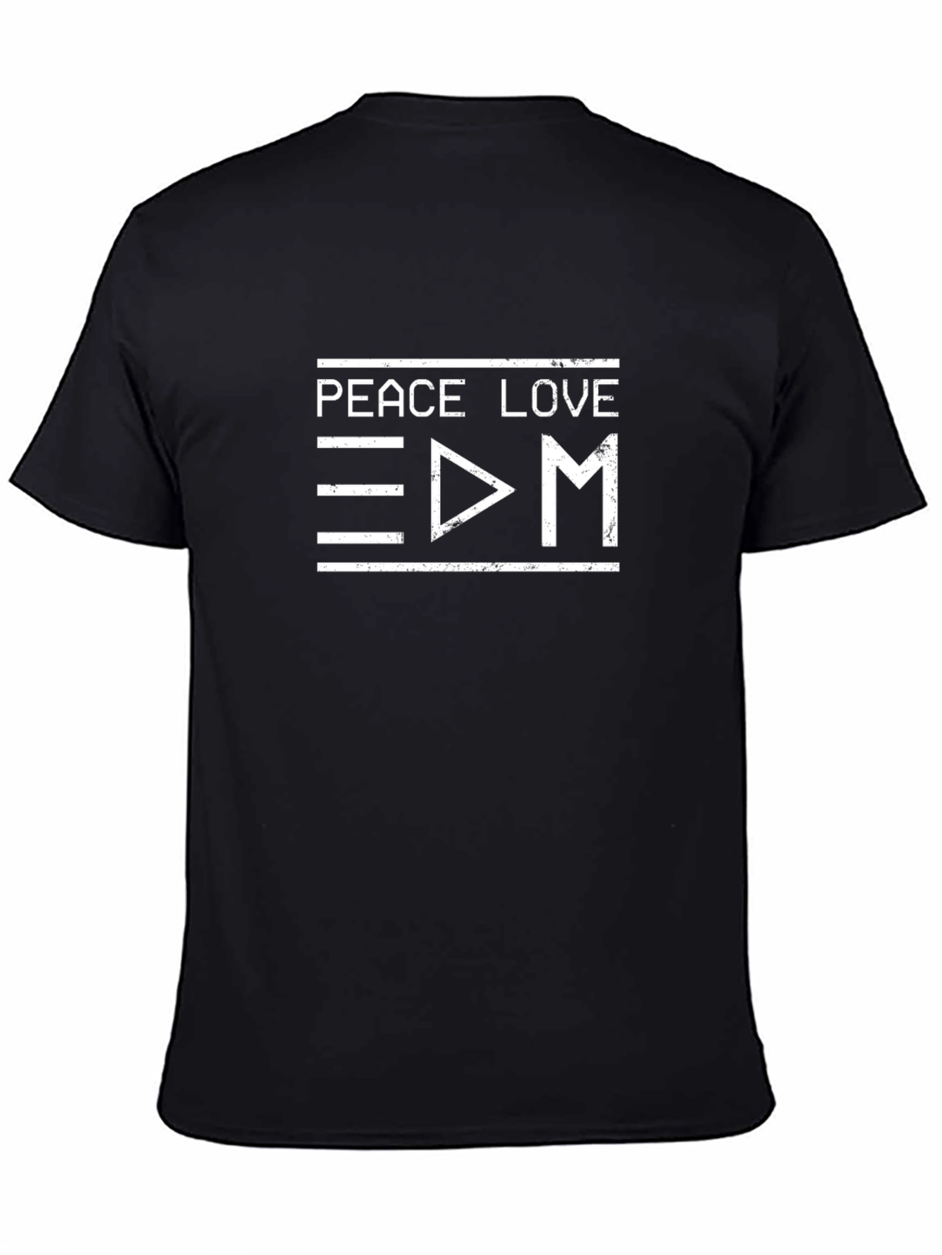 Peace Love EDM T-Shirt - Rave Music Tee