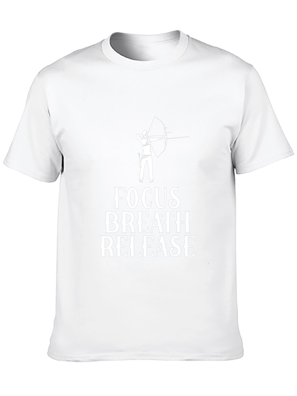 Archery Focus Breath Release Graphic T-Shirt