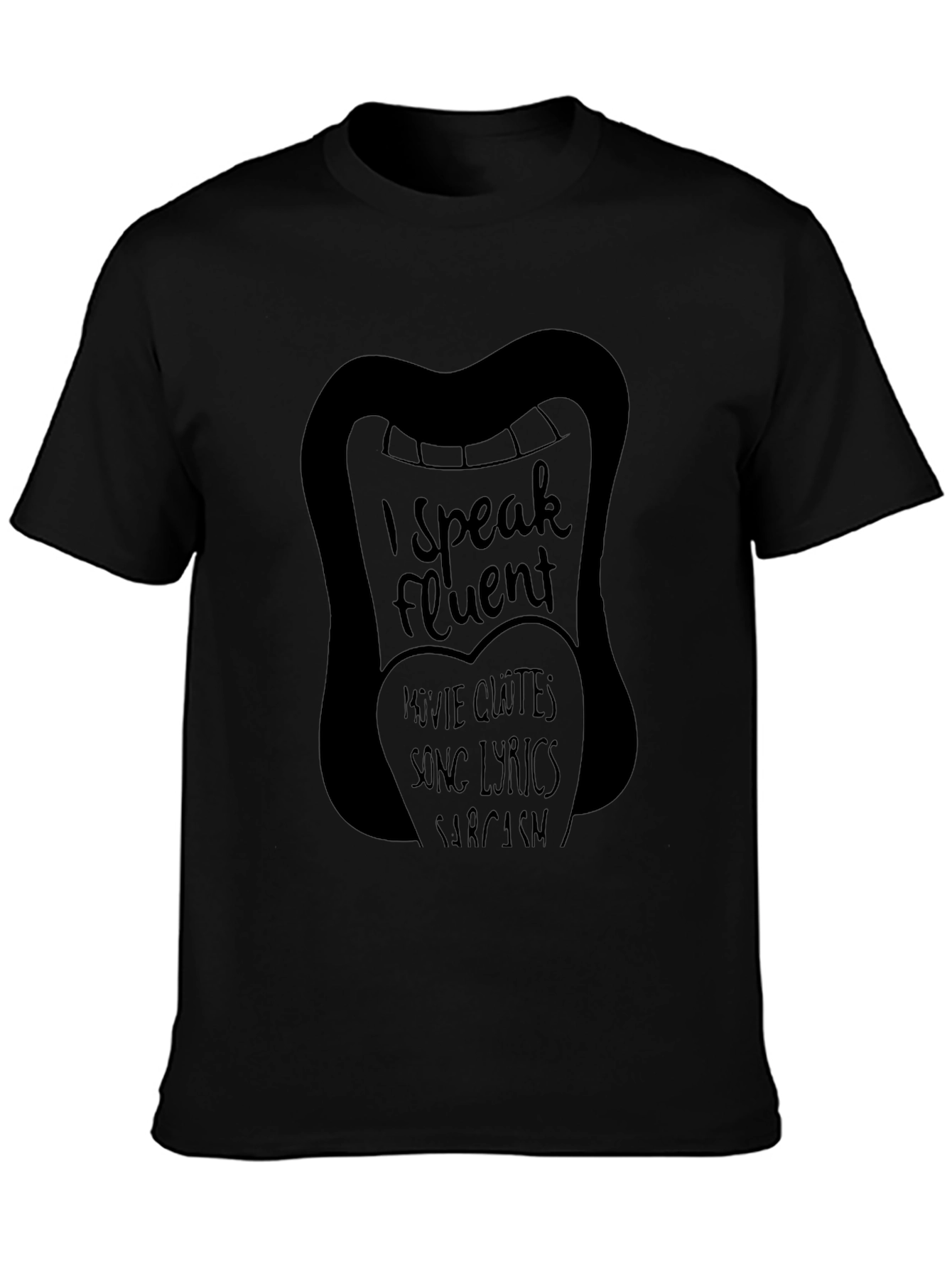 Fluent in Movie Quotes T-Shirt