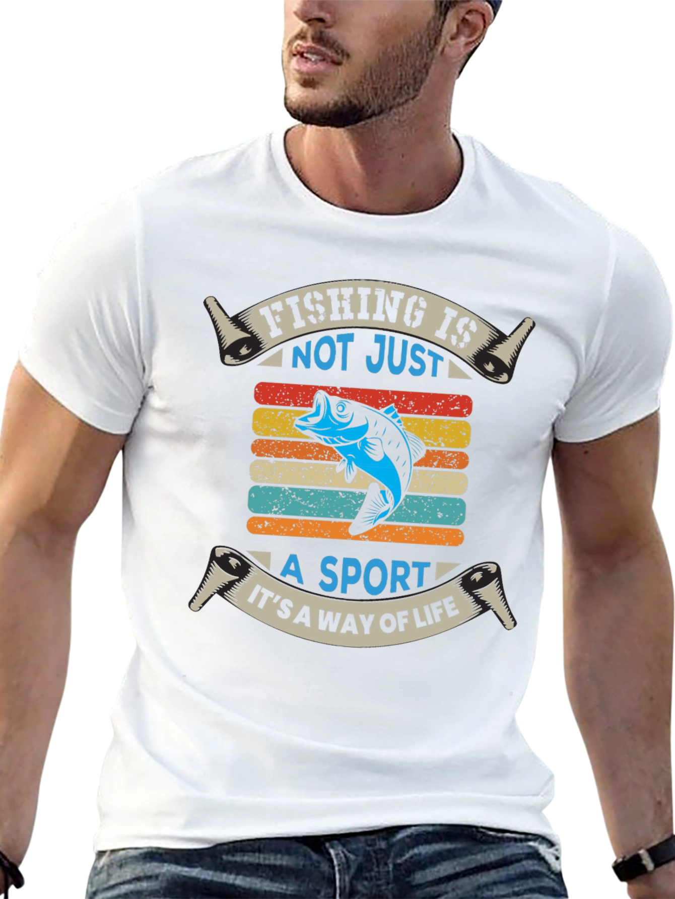 Fishing Lifestyle Graphic Tee