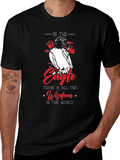 Eagle Wisdom T-Shirt - Stylish Graphic Tee