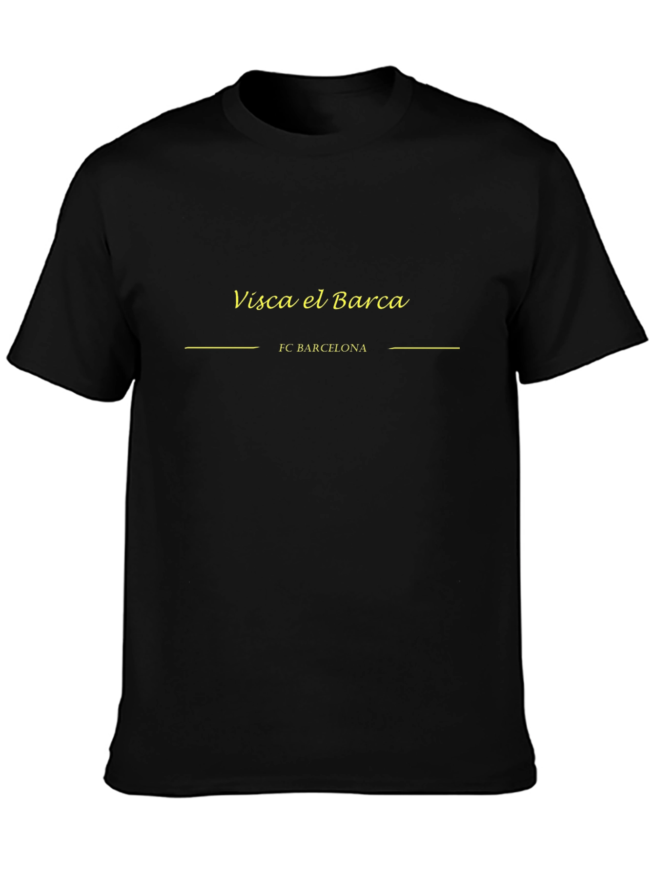 Visca el Barca Black T-Shirt