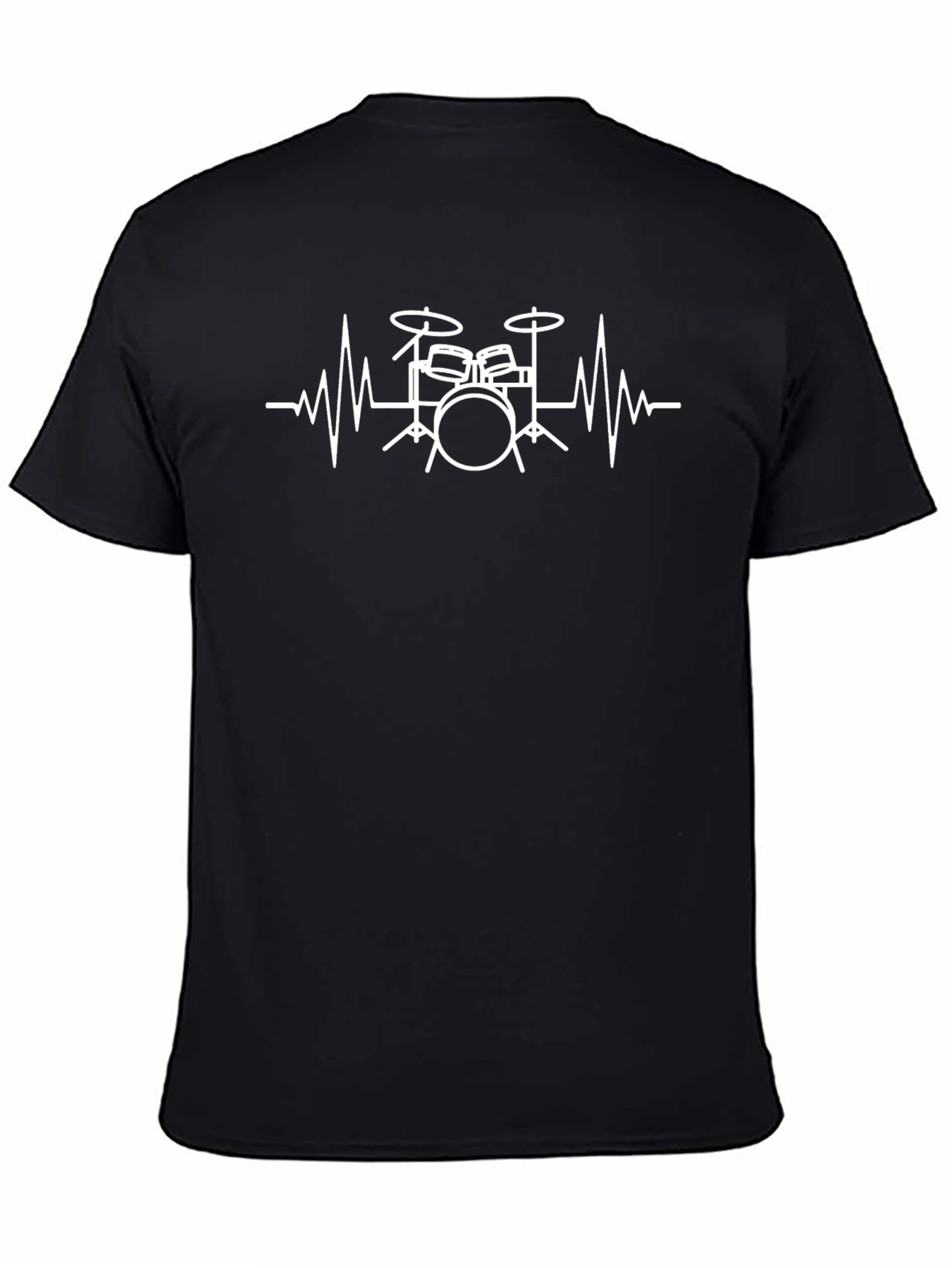 Drumbeat Heartbeat Tee - Musician Graphic T-Shirt