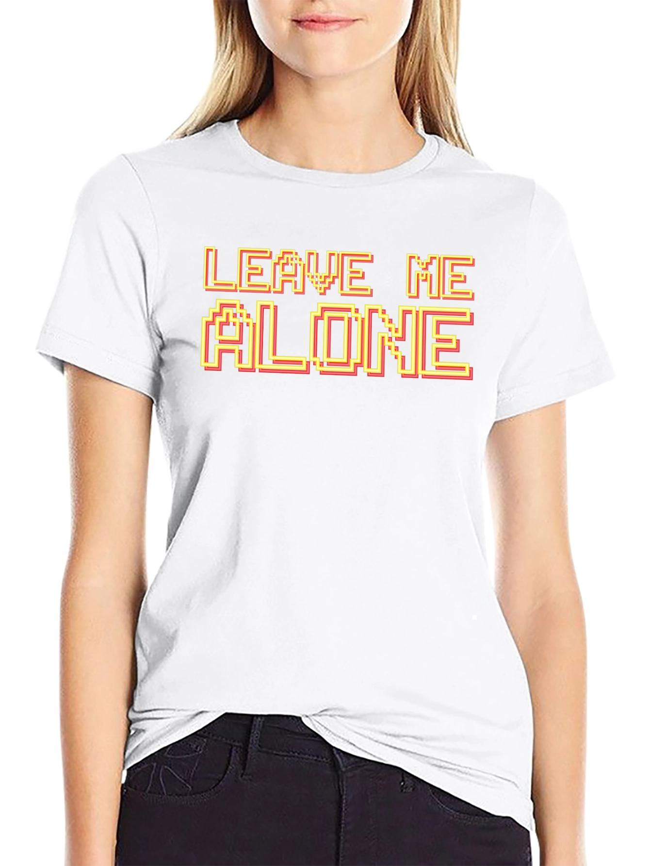 Leave Me Alone Retro Gaming T-Shirt