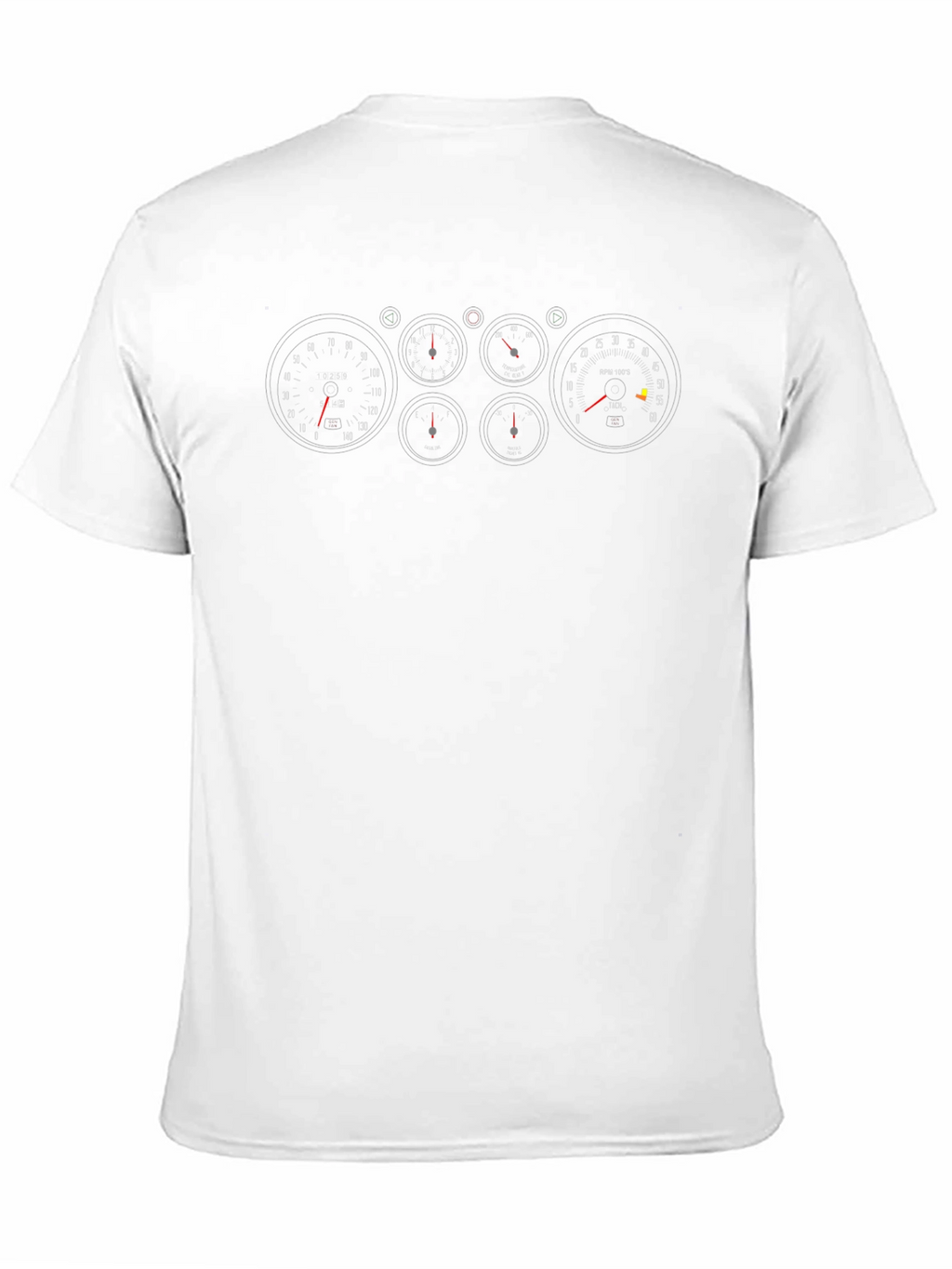 Car Dashboard Graphic T-Shirt