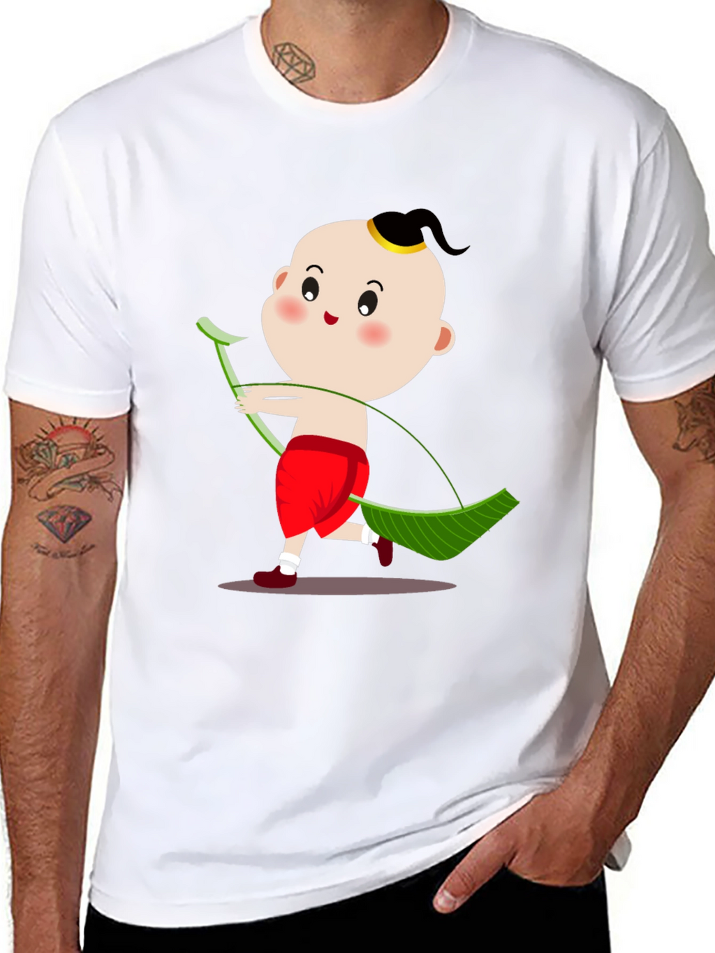Funny Thai Boy Archer Graphic Tee