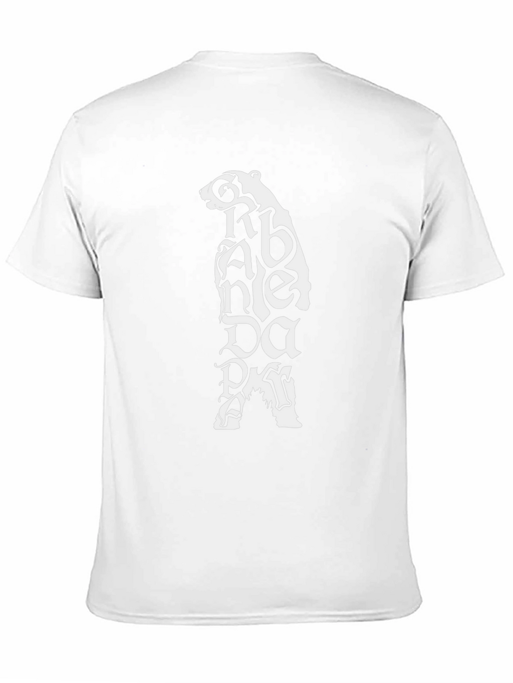 Black T-Shirt with Groundhog Design