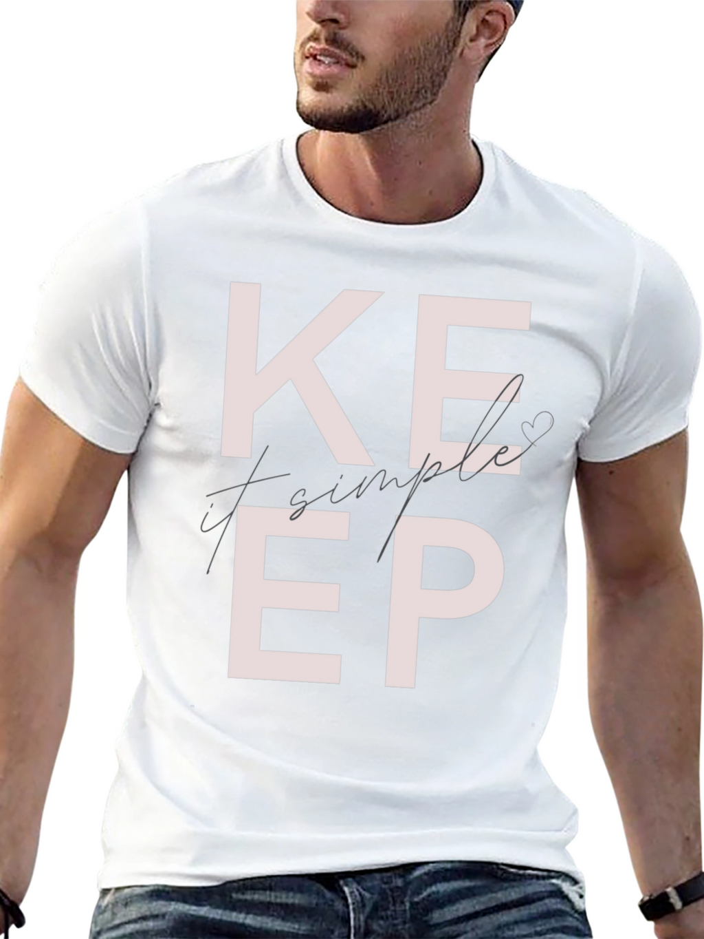 Keep It Simple Graphic T-Shirt