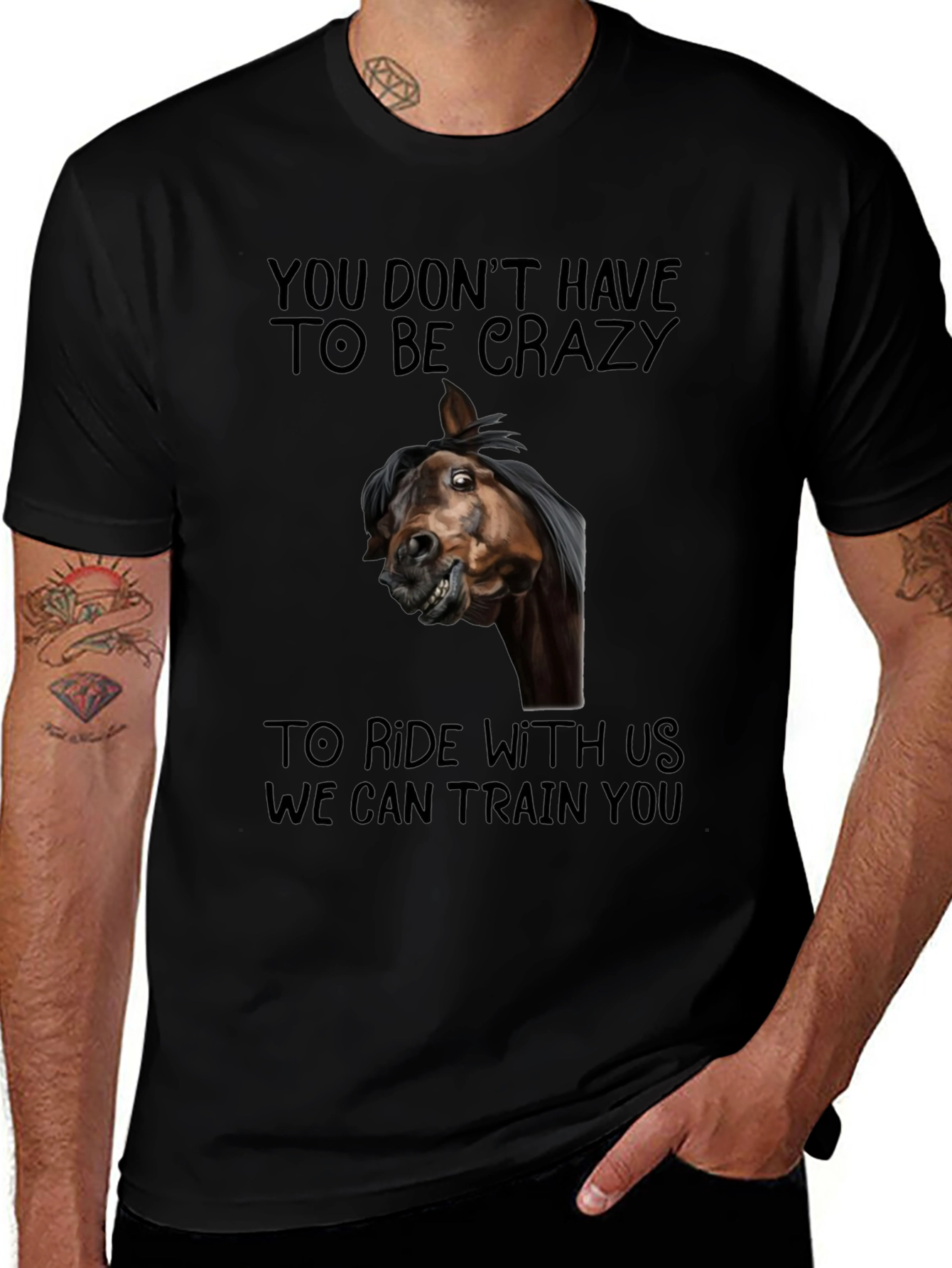 Crazy Horse Graphic T-Shirt