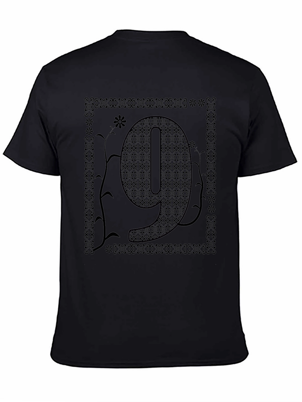 Ornate Number 9 Graphic T-Shirt