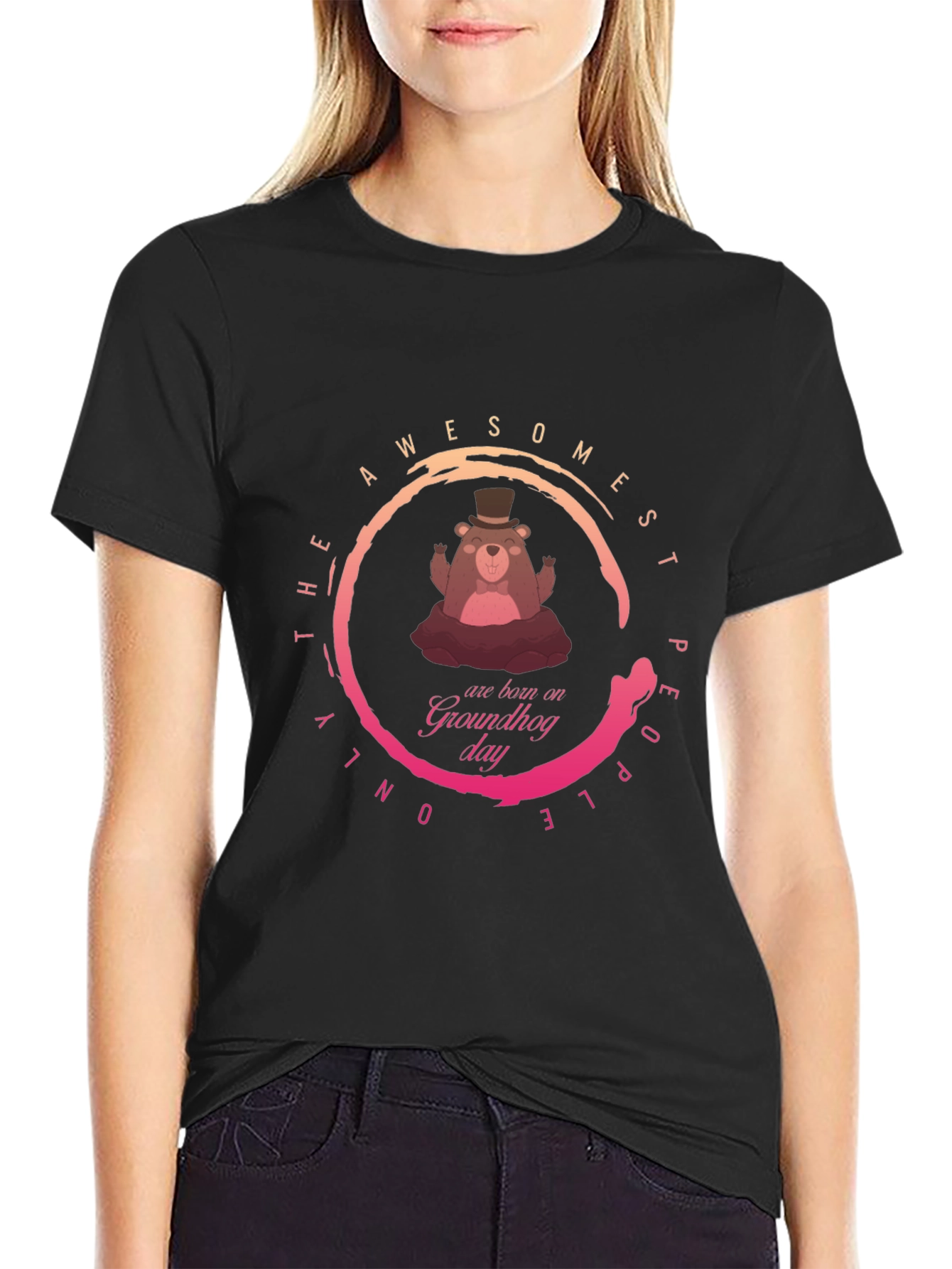Awesome Groundhog Day T-Shirt