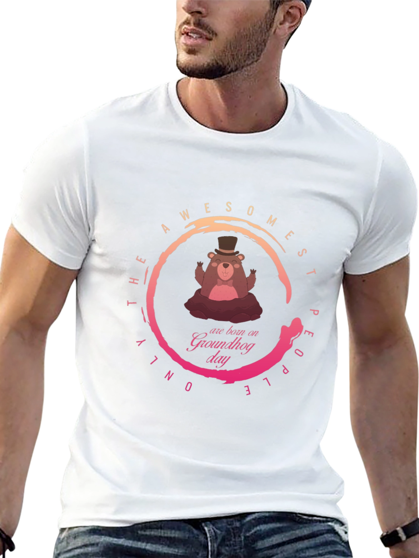 Awesome Groundhog Day T-Shirt