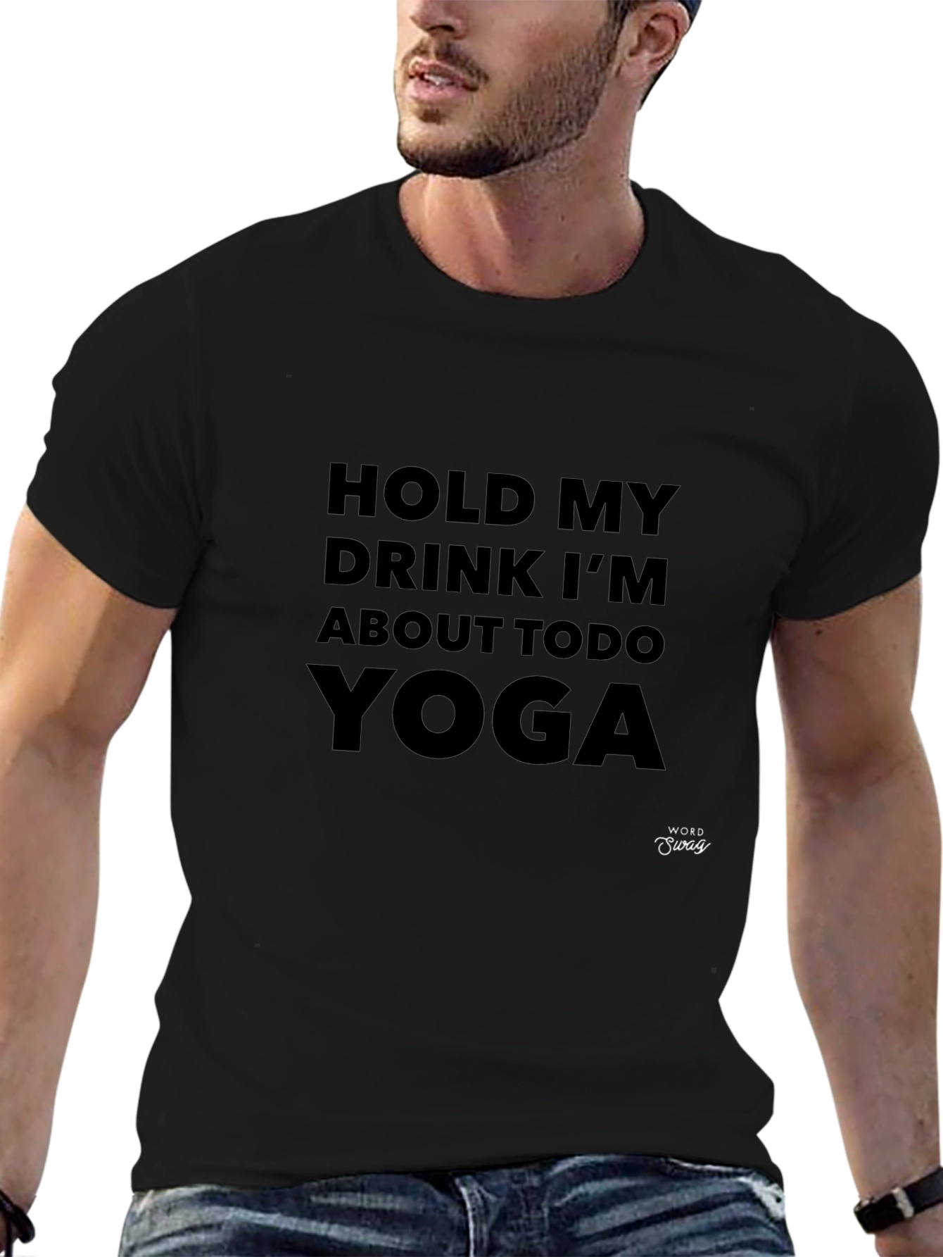 Hold My Drink Yoga T-Shirt