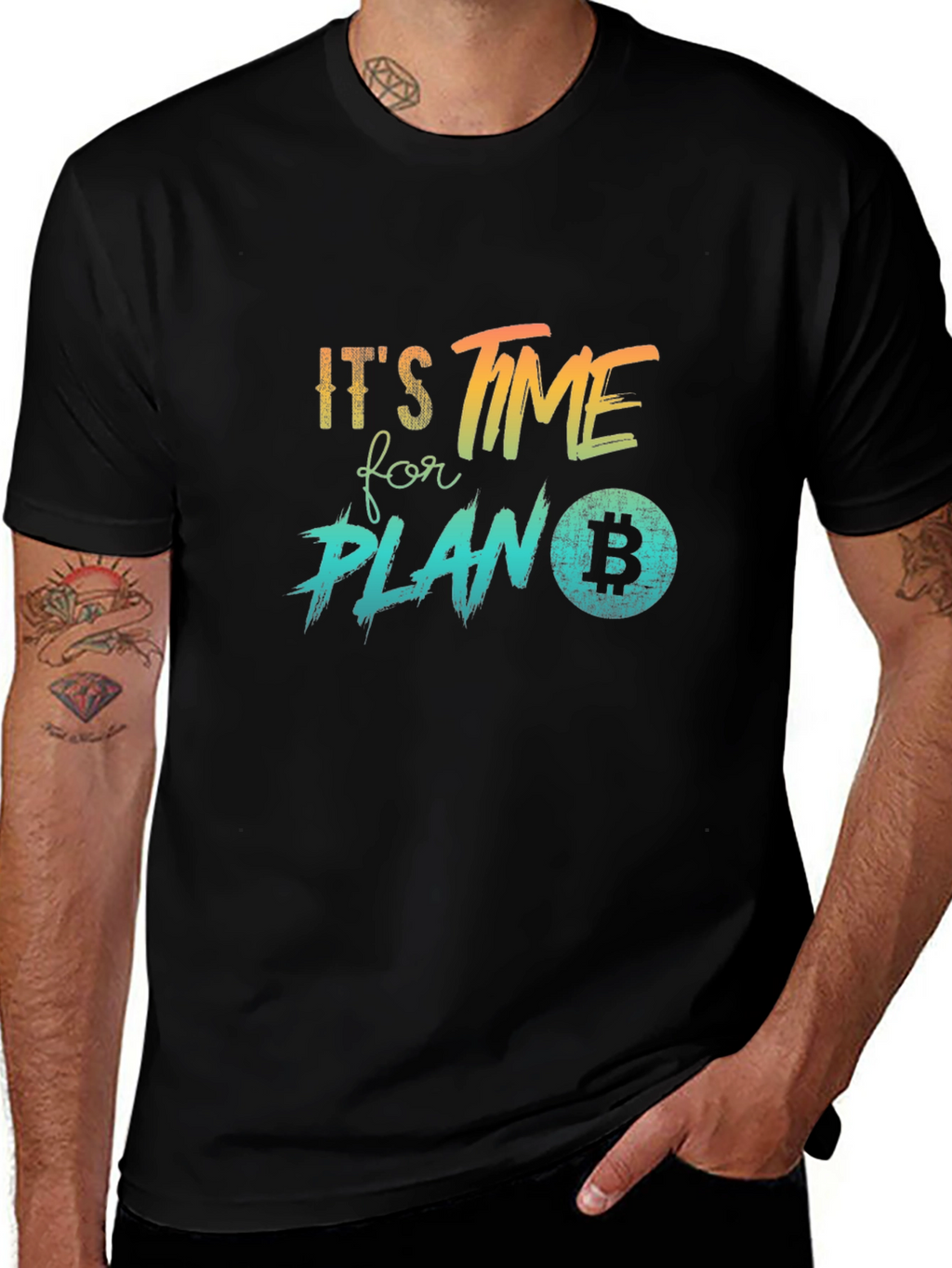 Bitcoin Plan B T-Shirt Crypto Investor Tee