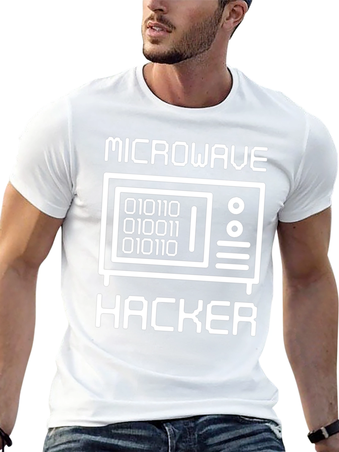 Microwave Hacker T-Shirt