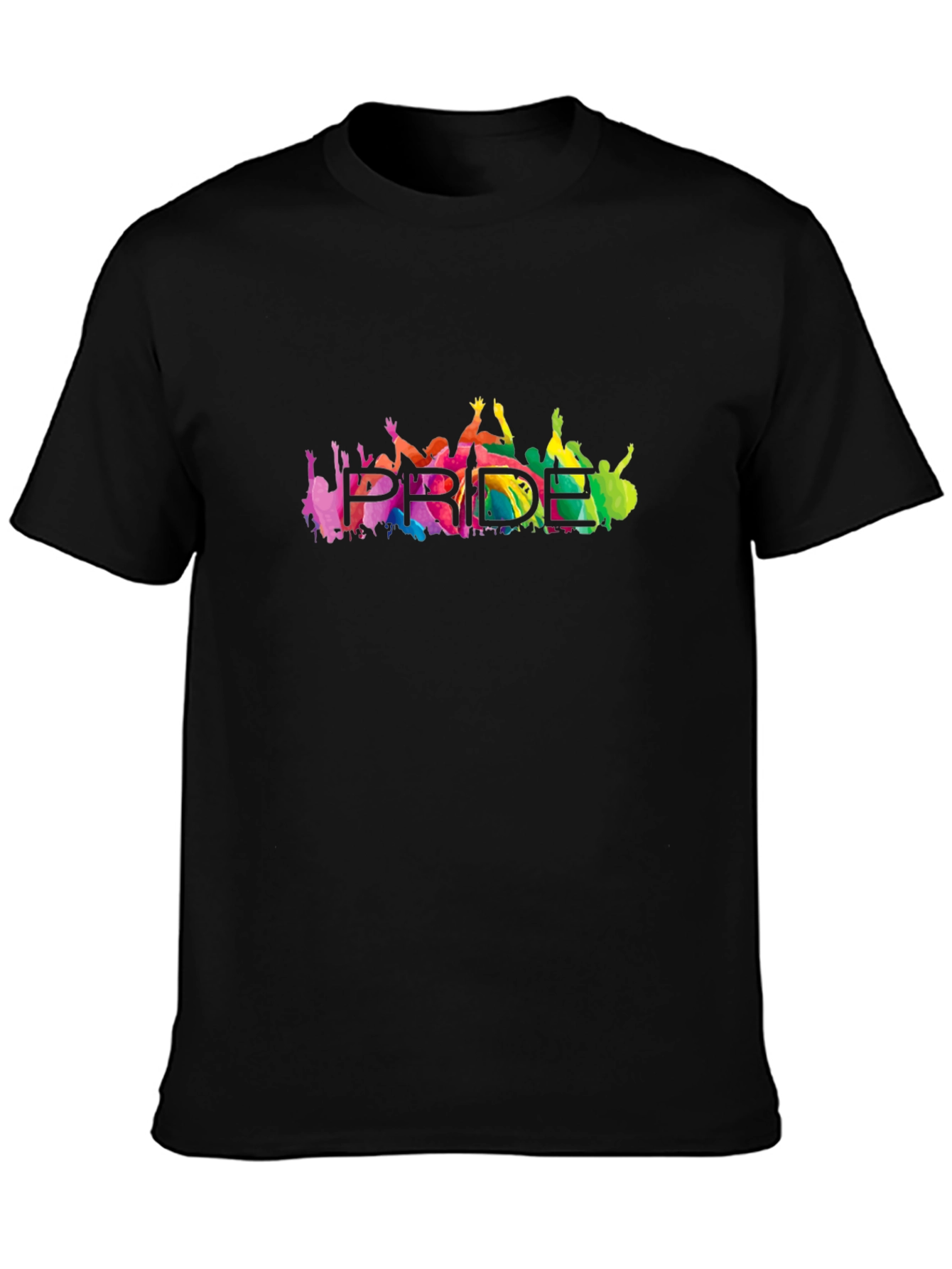 Pride Graphic T-Shirt - Rainbow LGBTQ+ Support Tee