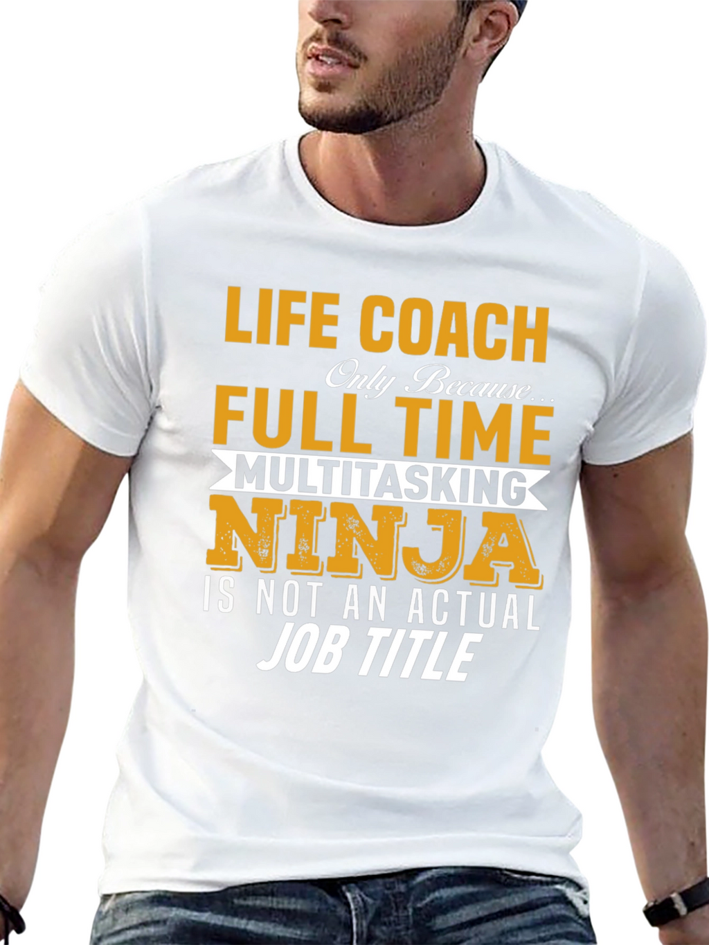 Life Coach Full Time Ninja T-Shirt