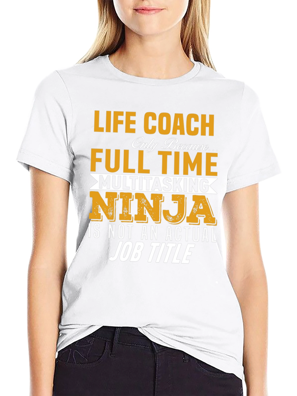 Life Coach Full Time Ninja T-Shirt