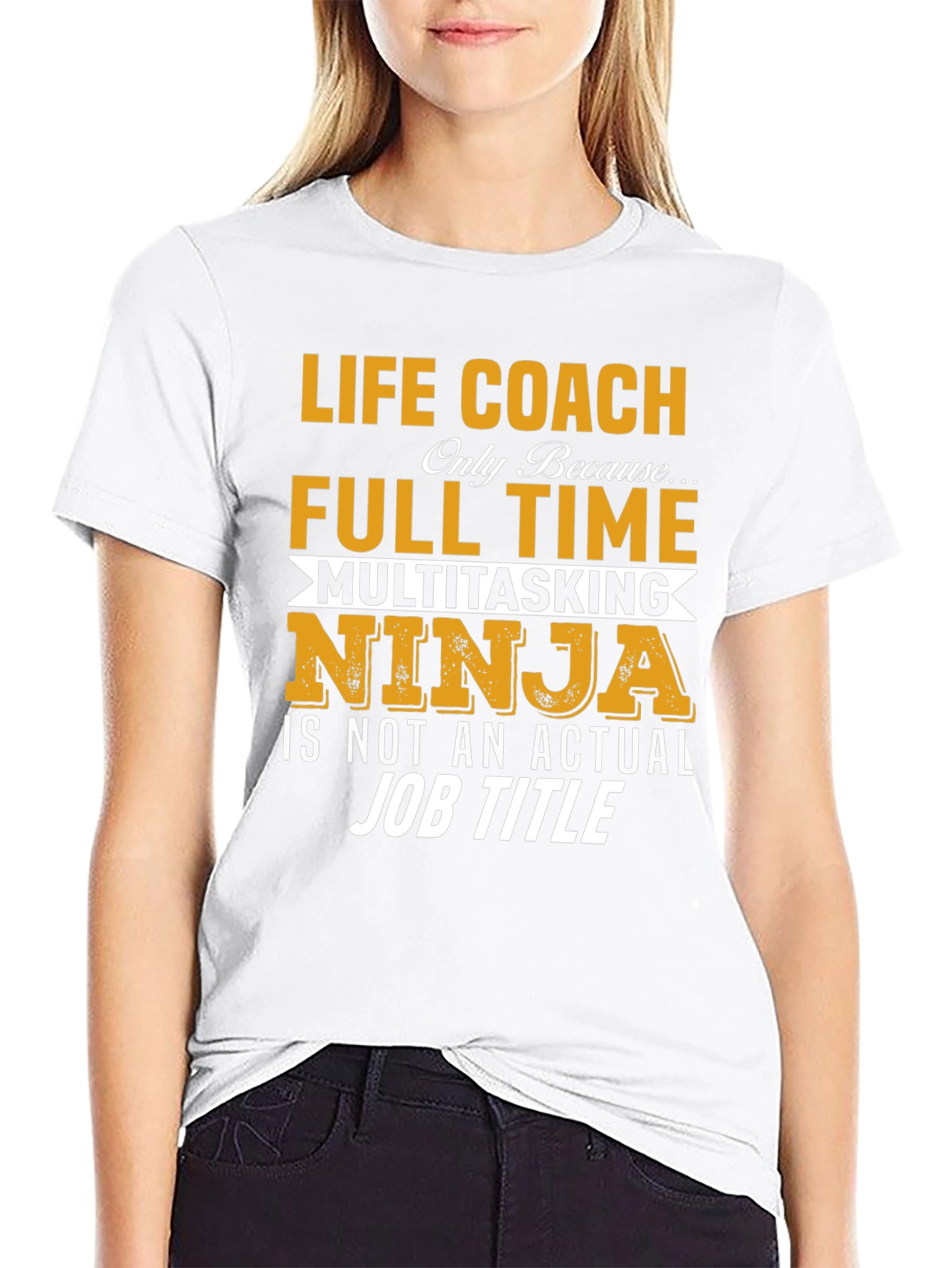 Life Coach Full Time Ninja T-Shirt