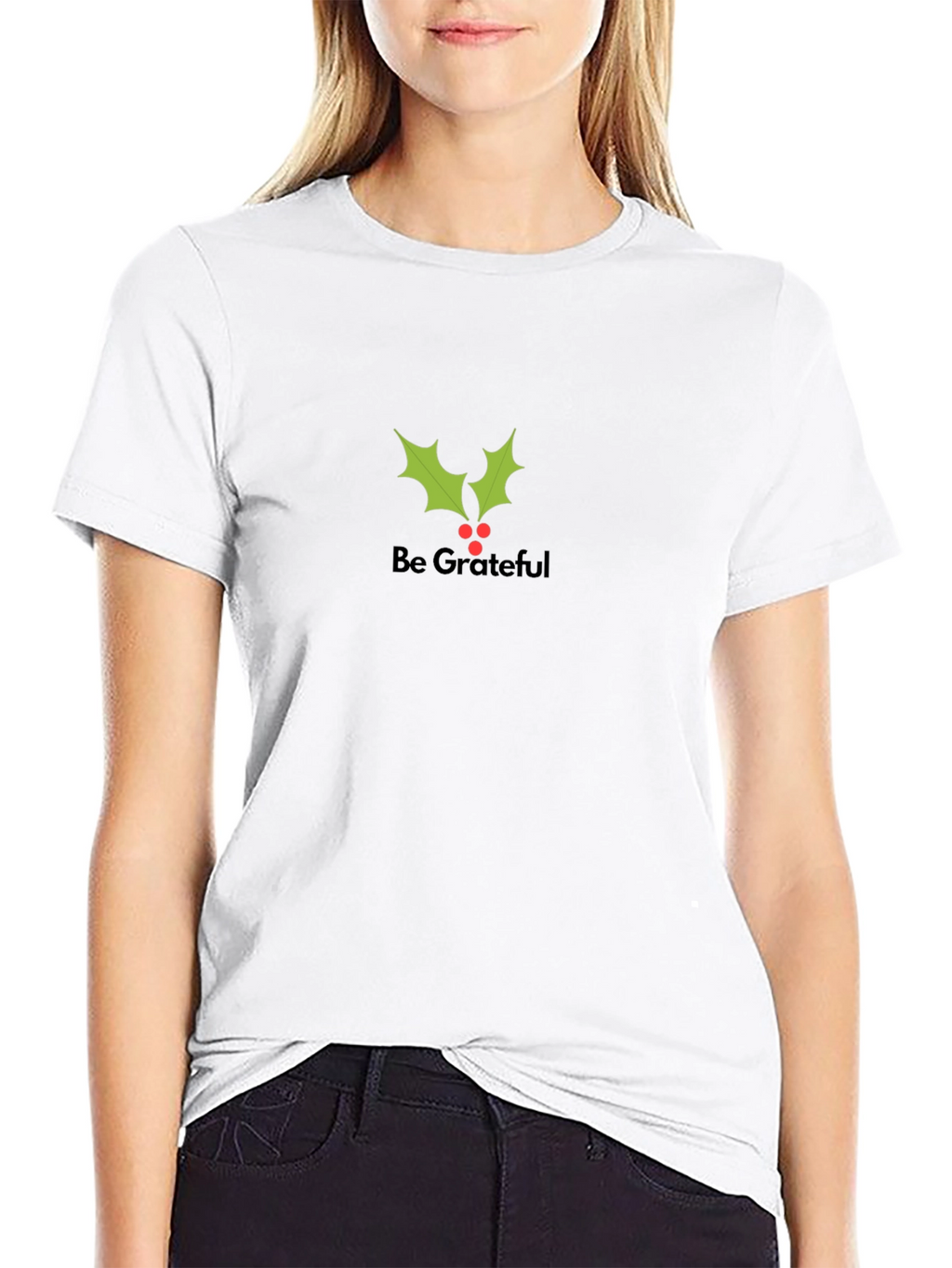 Be Grateful Graphic Tee - Festive Holiday Shirt