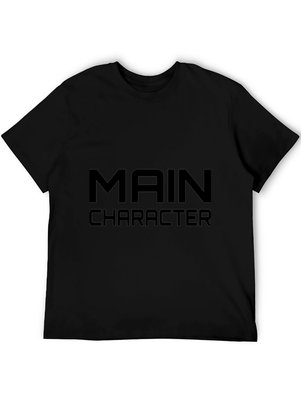 Main Character Black T-Shirt