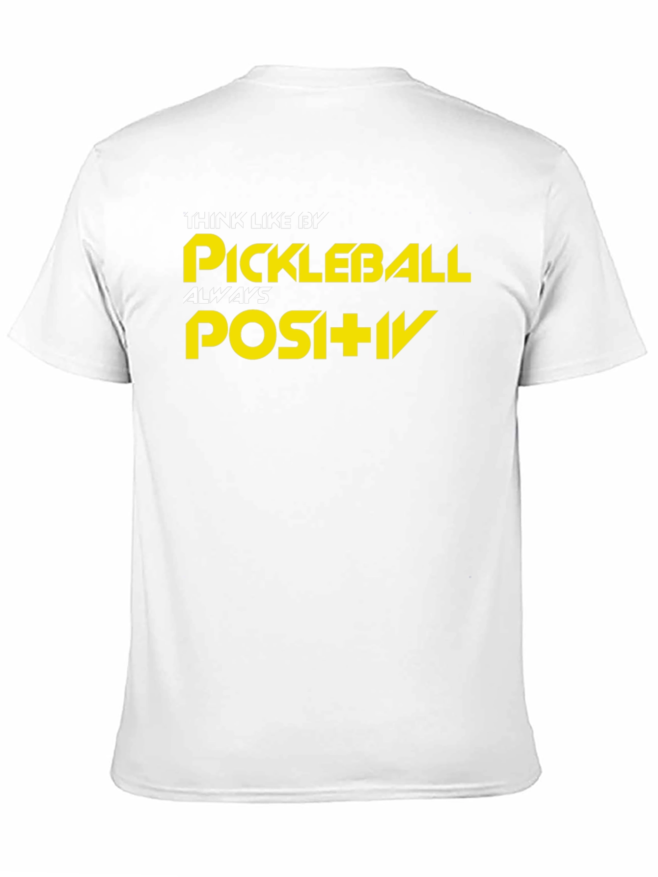 Pickleball Positivity Black T-Shirt